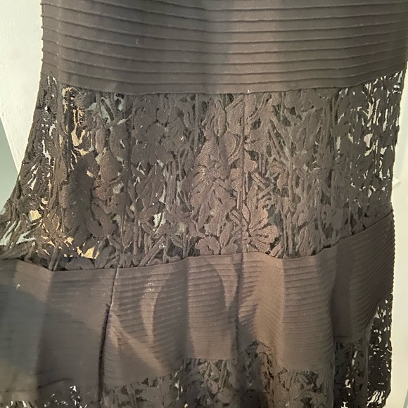 Formal Lace Floor Length Dress - Picture 3 of 4